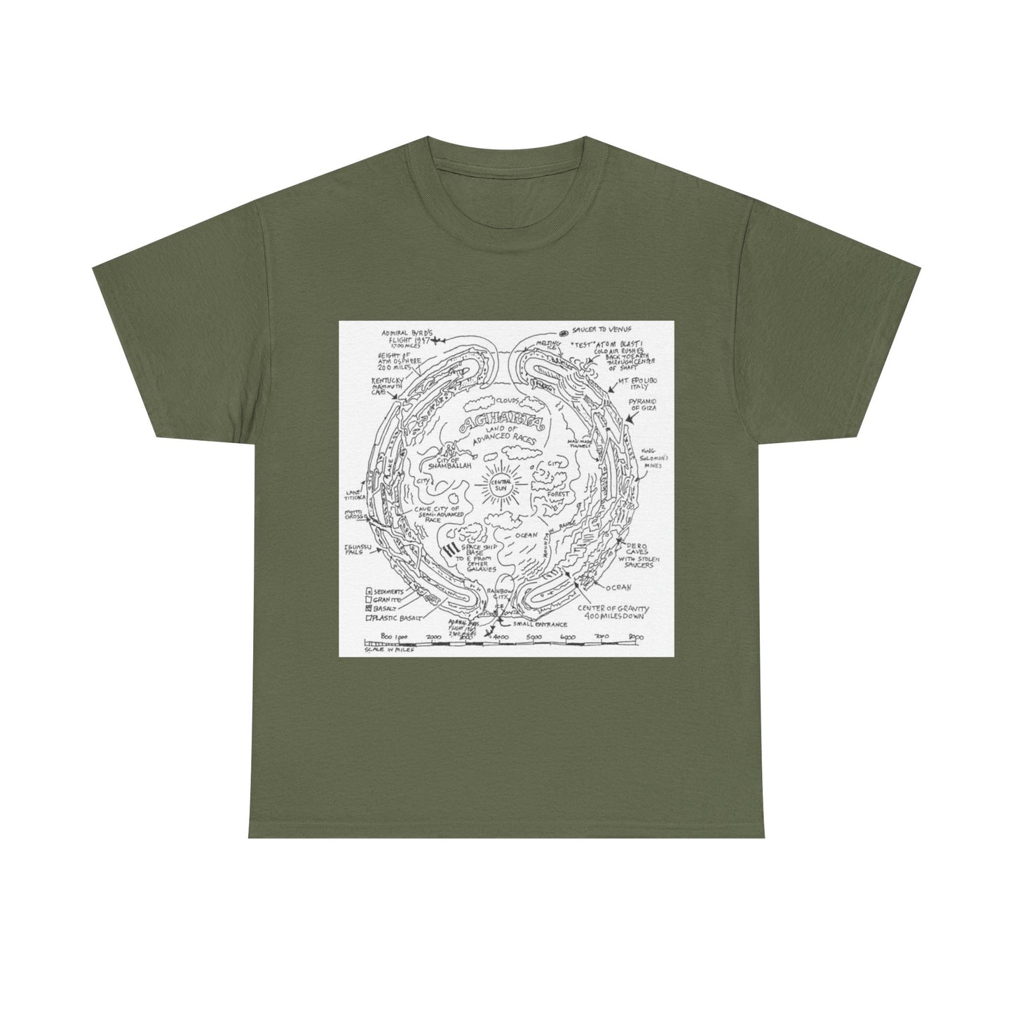 Agartha "I come from a land down under" | T Shirt