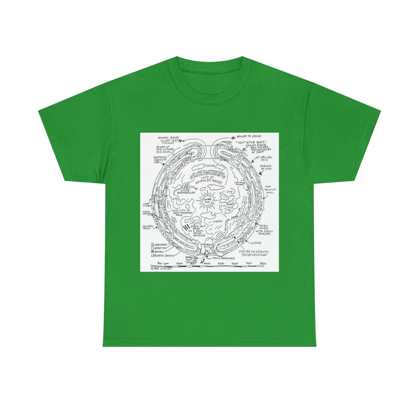 Agartha "I come from a land down under" | T Shirt