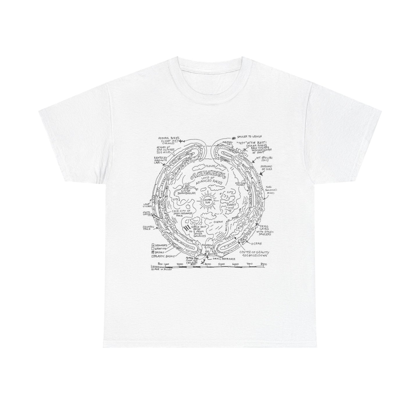 Agartha "I come from a land down under" | T Shirt