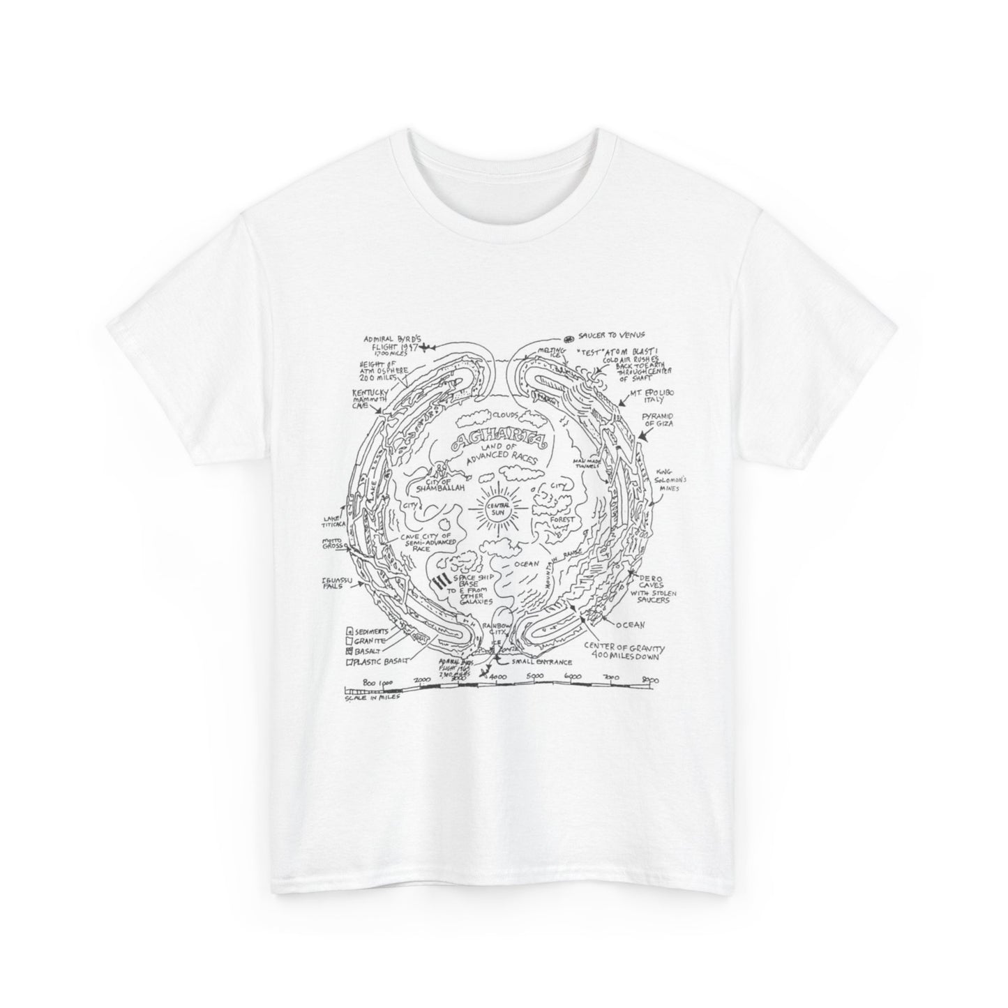 Agartha "I come from a land down under" | T Shirt