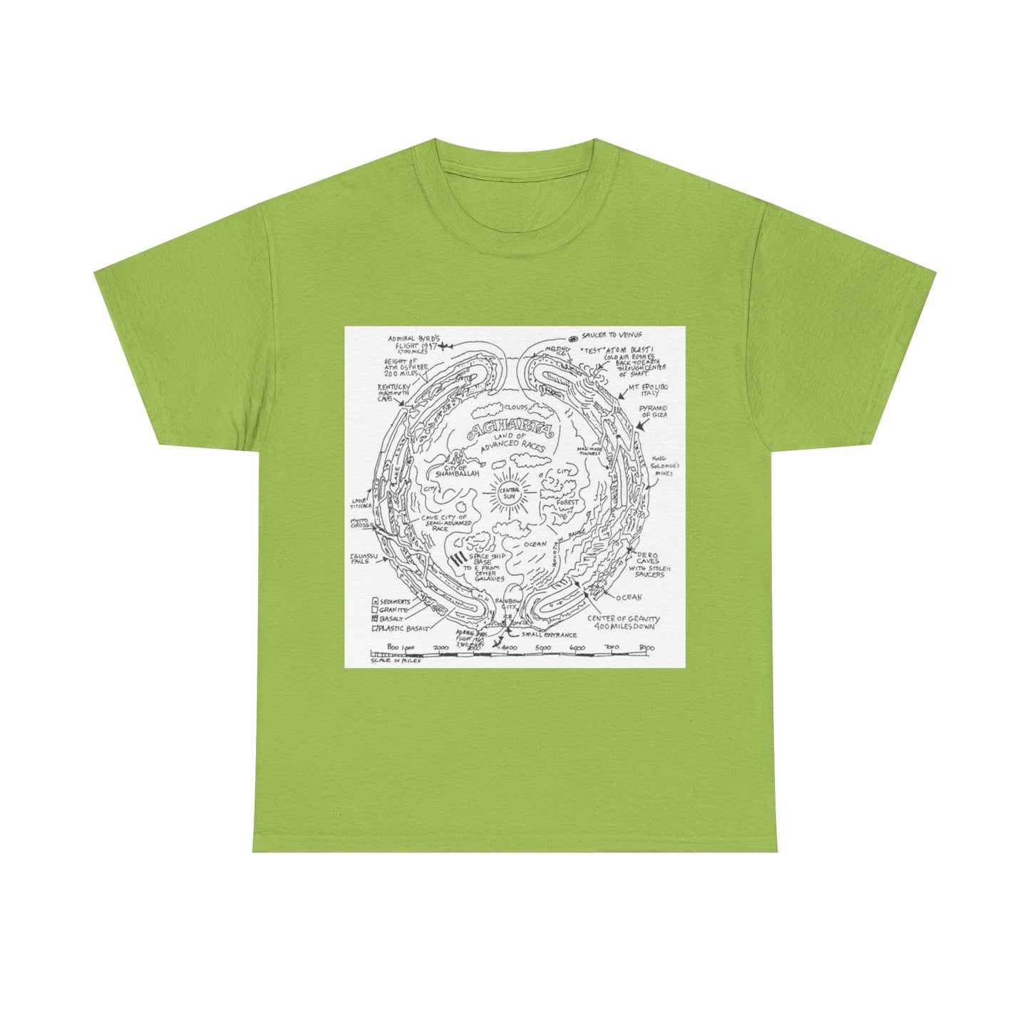 Agartha "I come from a land down under" | T Shirt