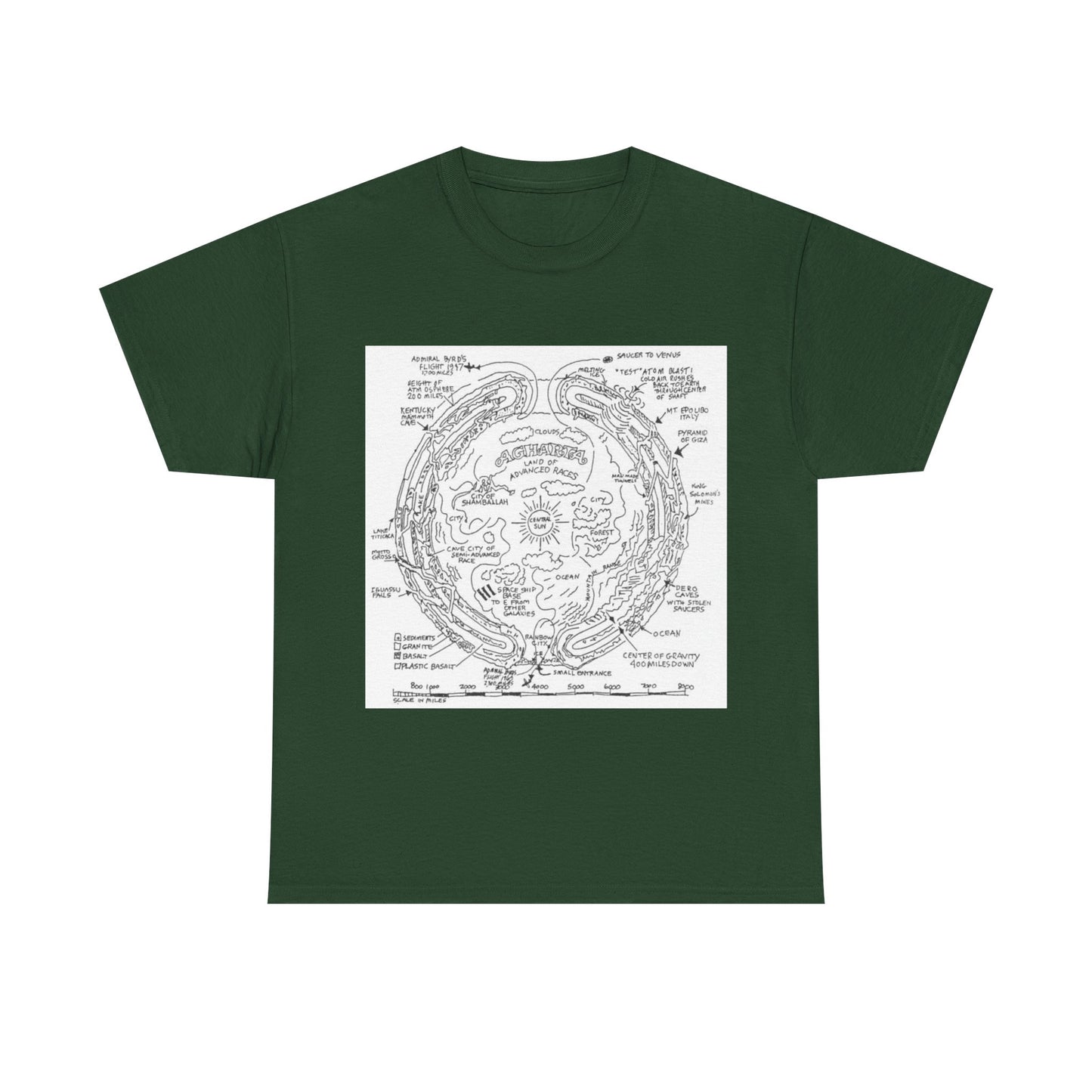 Agartha "I come from a land down under" | T Shirt