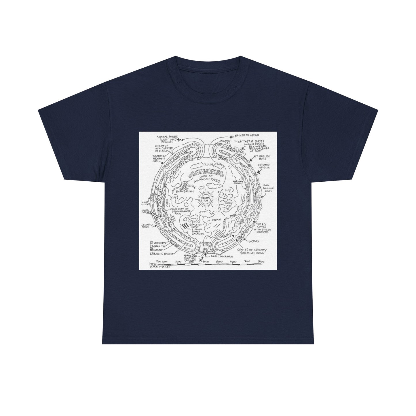 Agartha "I come from a land down under" | T Shirt