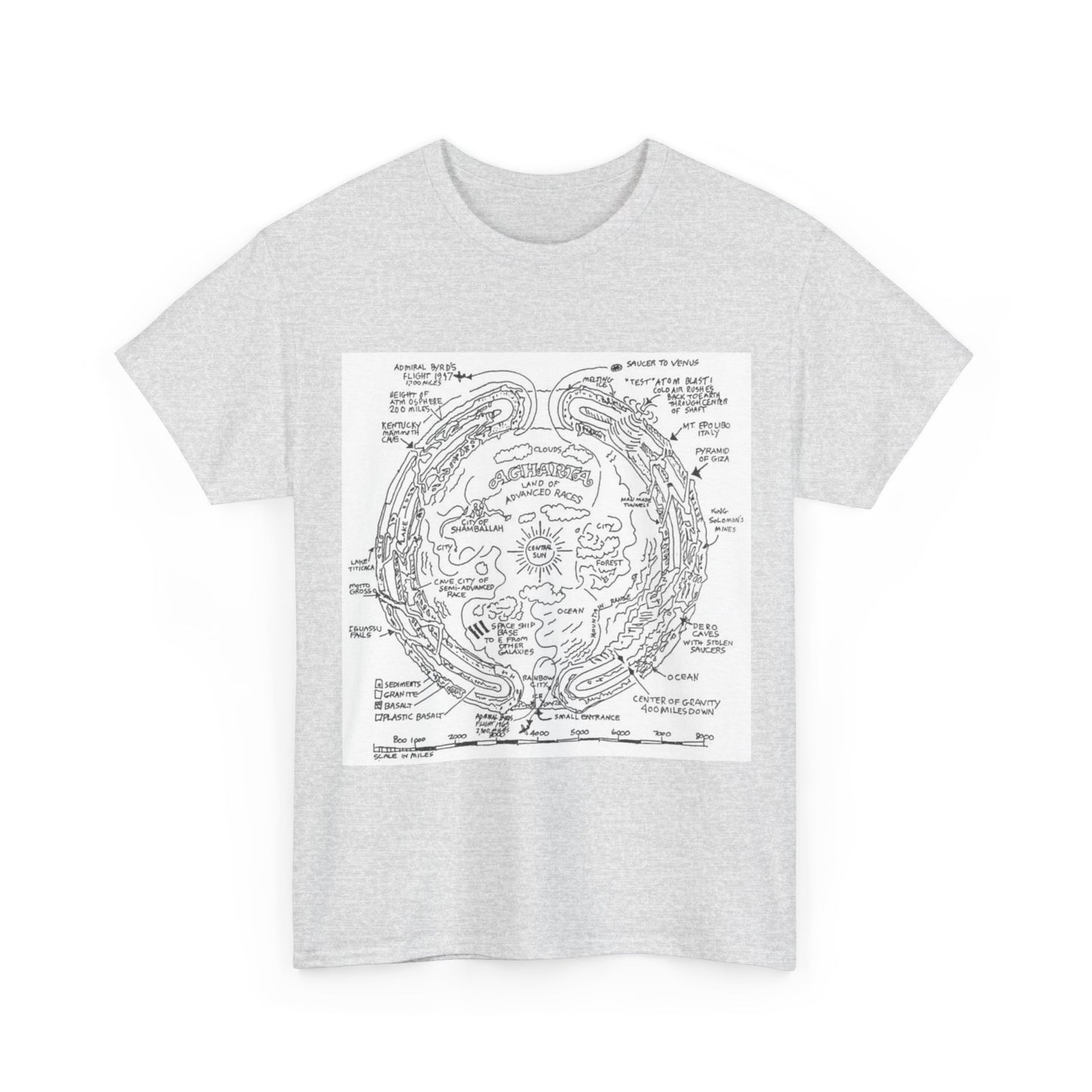 Agartha "I come from a land down under" | T Shirt