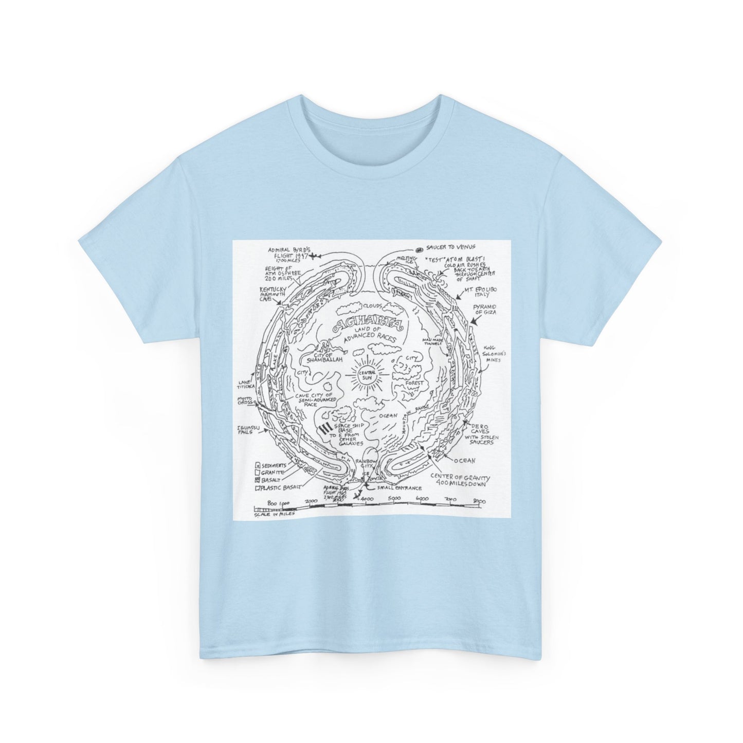 Agartha "I come from a land down under" | T Shirt