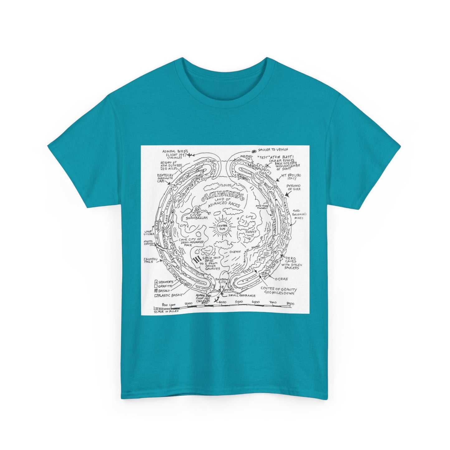 Agartha "I come from a land down under" | T Shirt